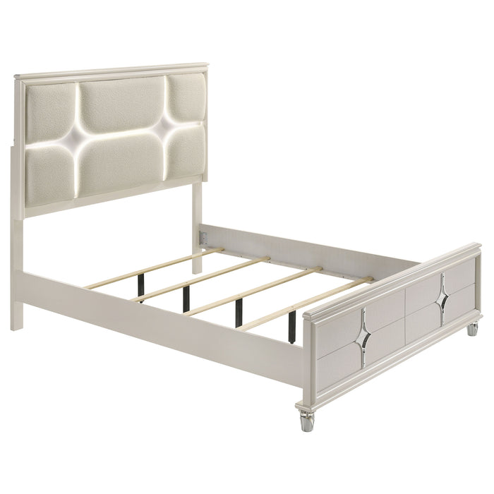 Olivia 4 Pc Bedroom Set - VIP FURNITURE (NJ)