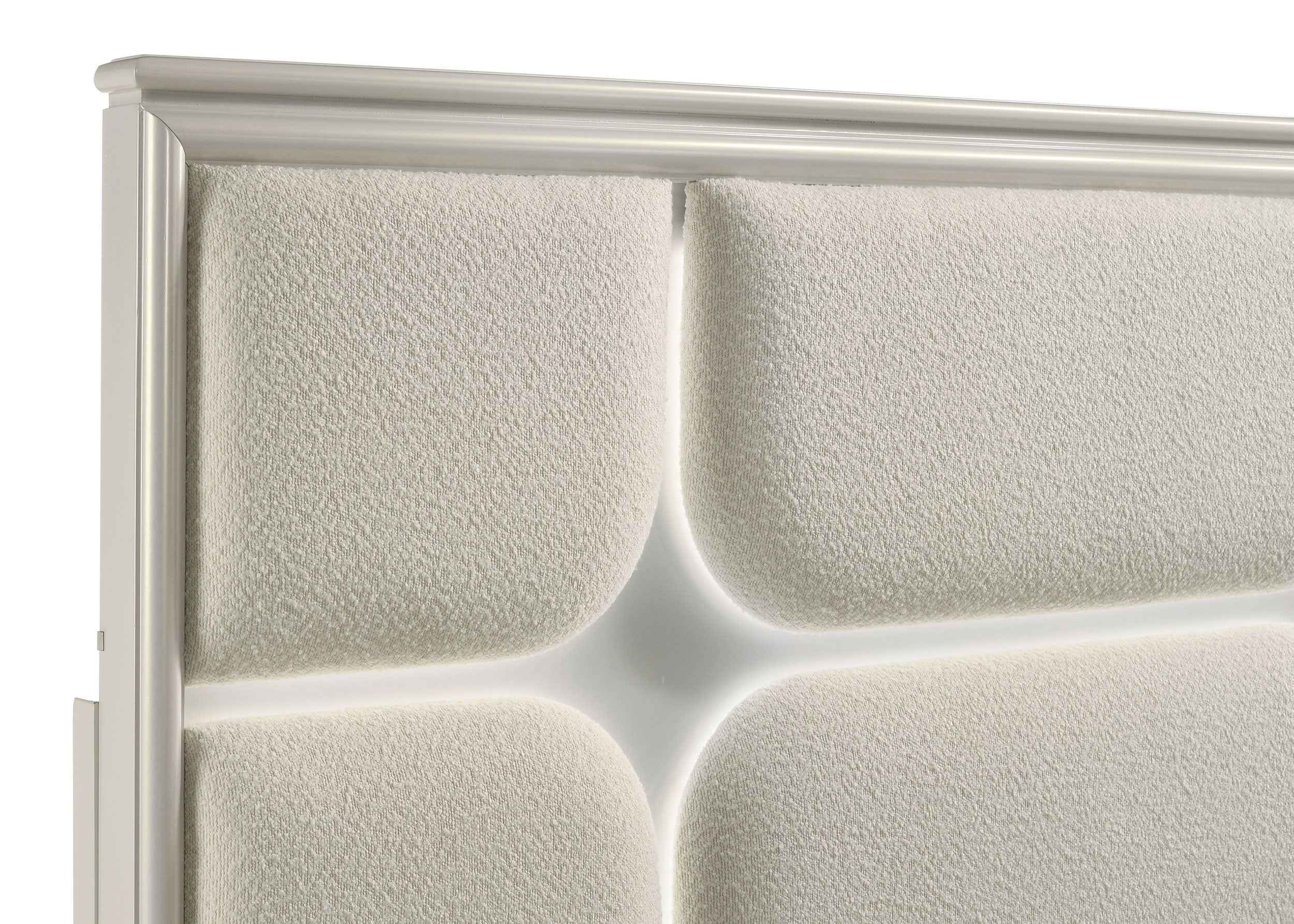 Olivia Panel Bed with LED Lighting