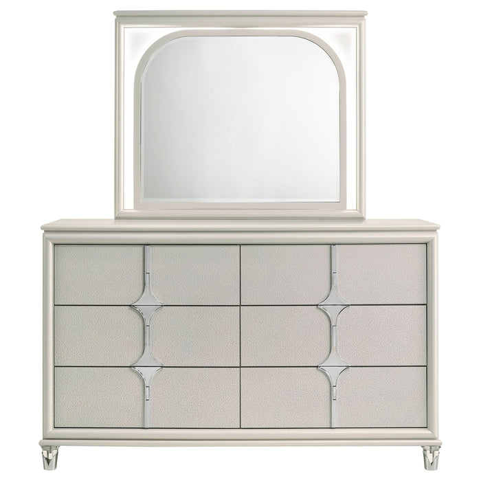 Olivia Dresser With Mirror - VIP FURNITURE (NJ)