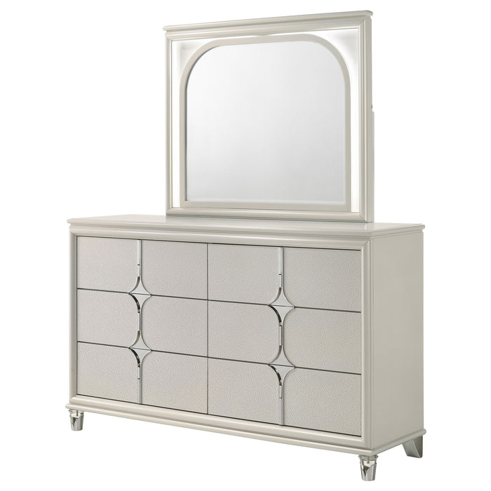 Olivia Dresser With Mirror - VIP FURNITURE (NJ)