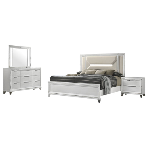 Marmore 4 Pc Bedroom Set - VIP FURNITURE (NJ)