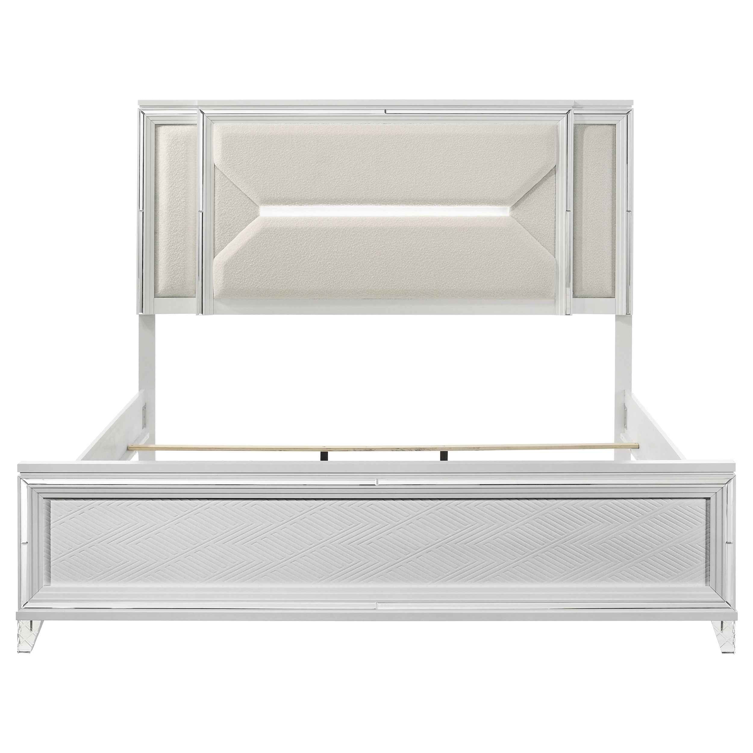 Marmore Panel Bed with LED Lighting