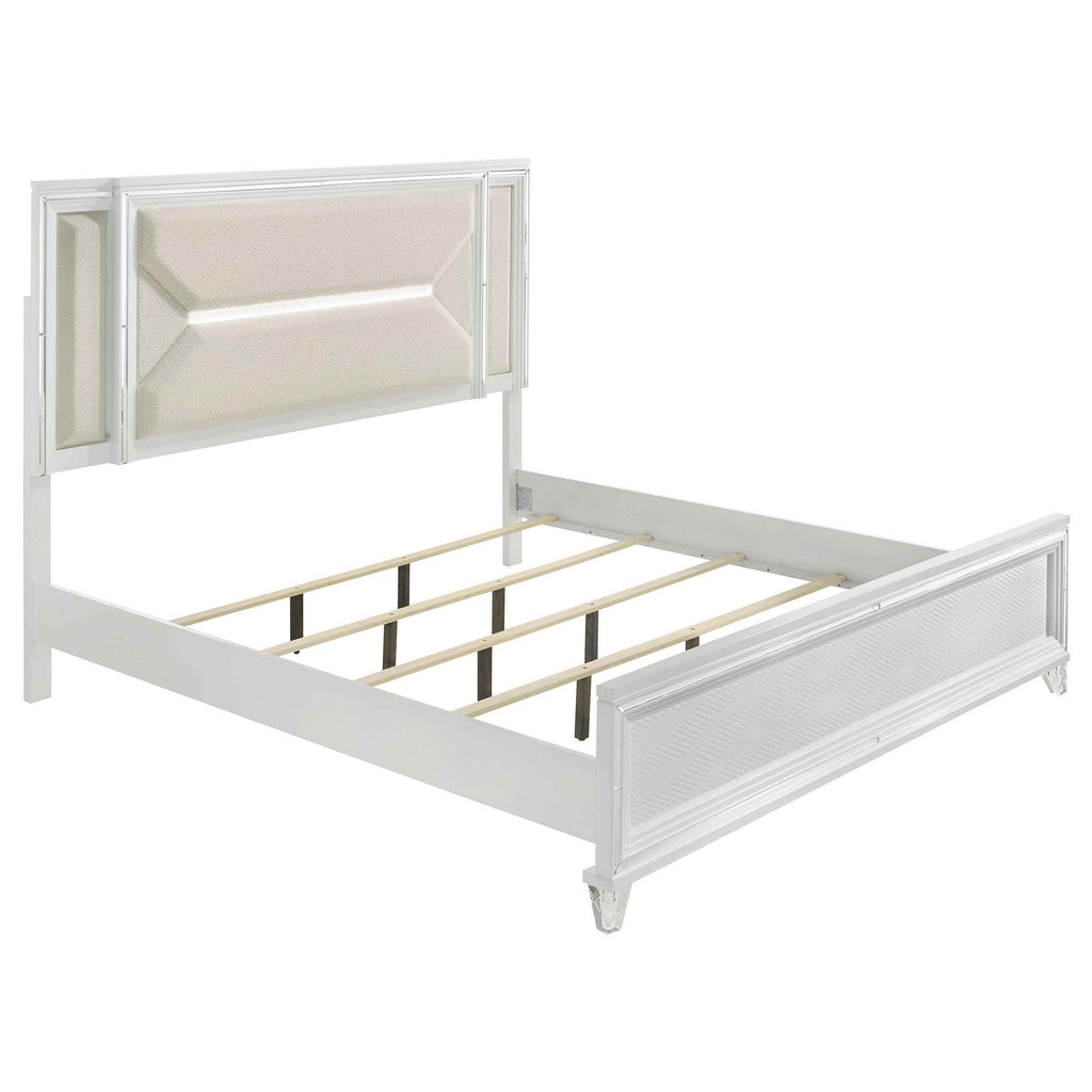 Marmore Panel Bed with LED Lighting