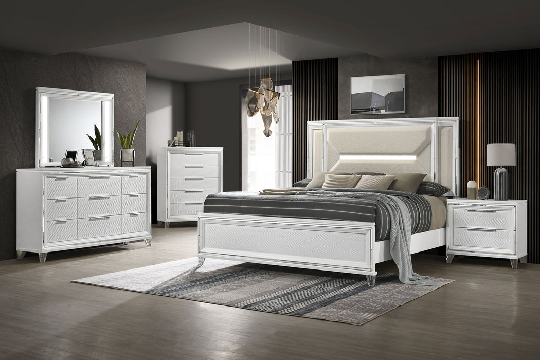 Marmore Queen Bed - VIP FURNITURE (NJ)