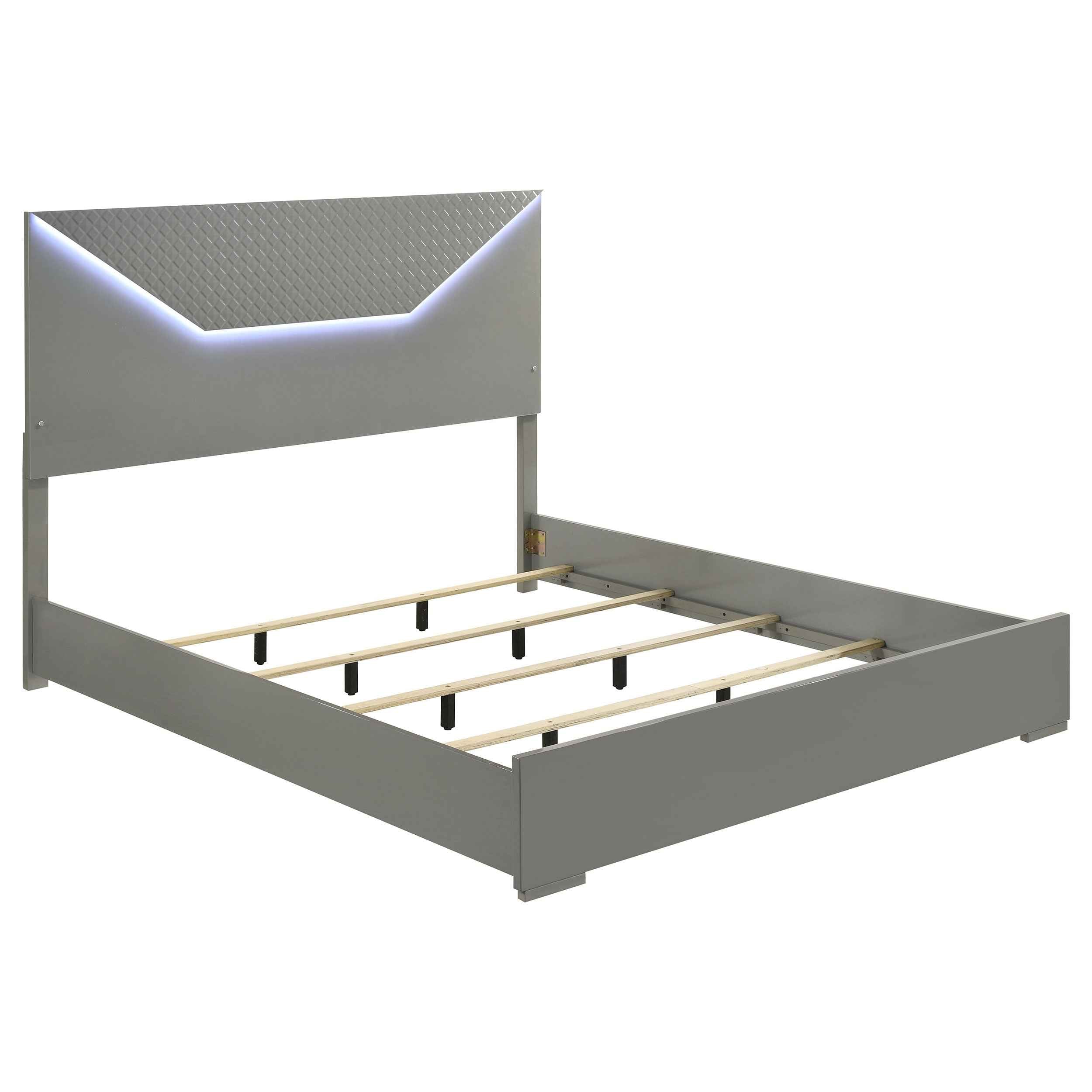 Ives Panel Bed with LED Lighting