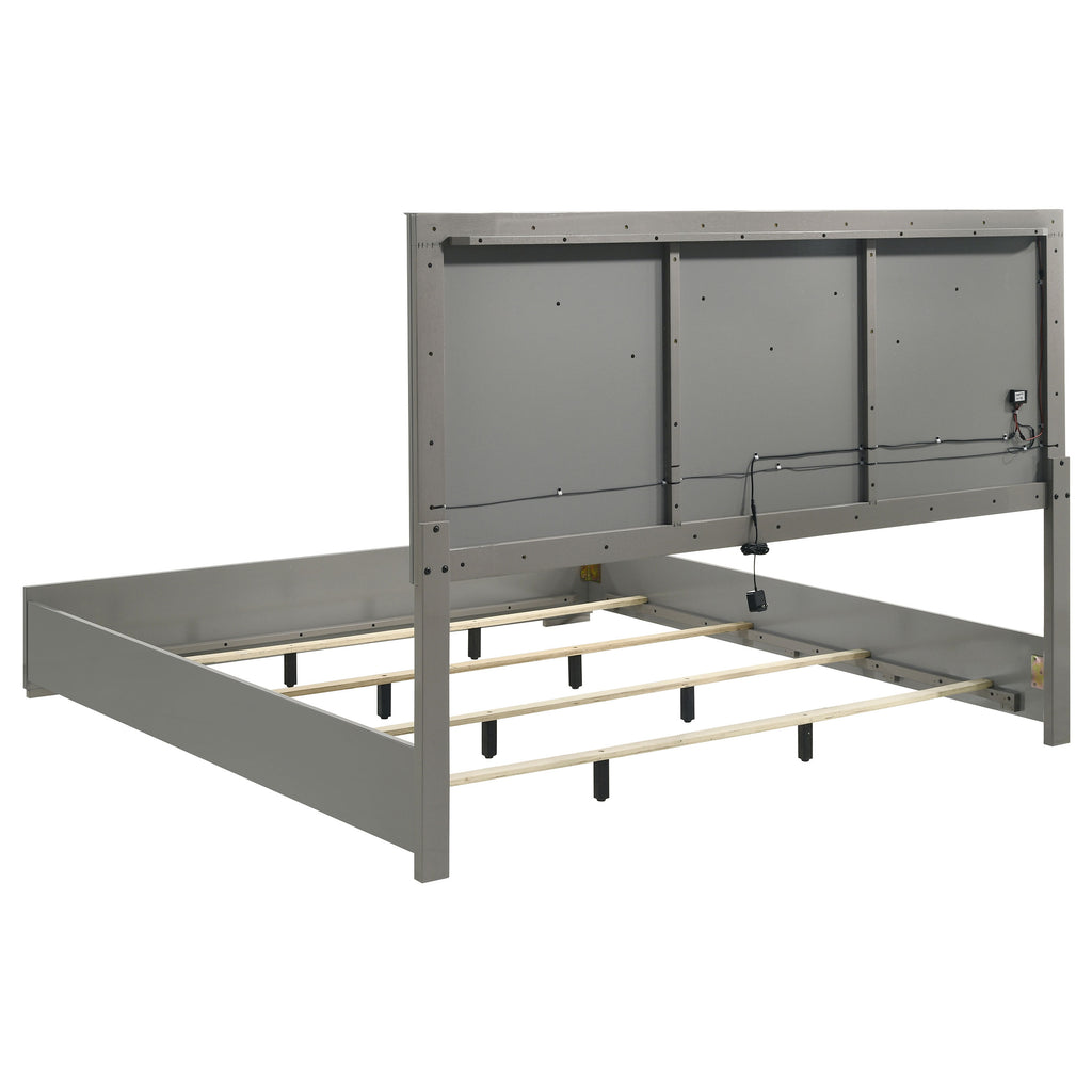 Ives Panel Bed with LED Lighting
