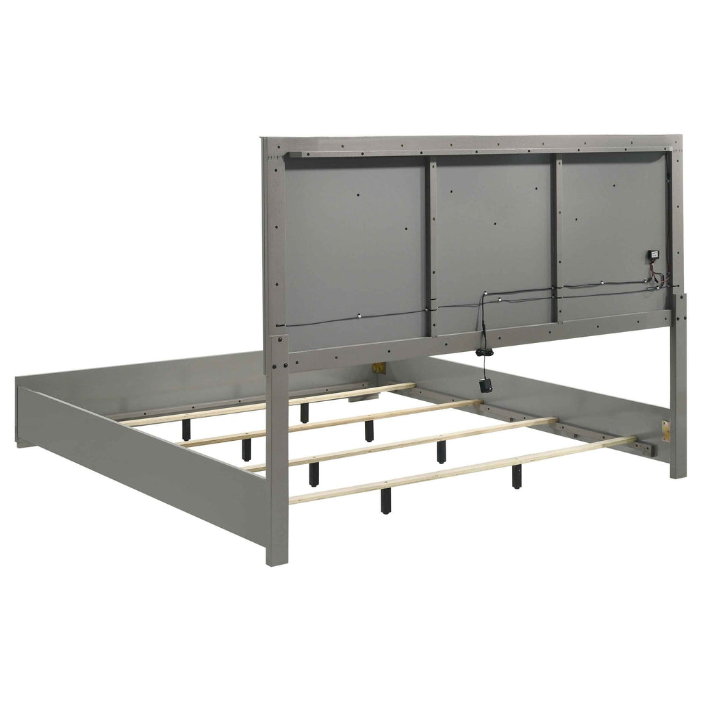 Ives Panel Bed with LED Lighting