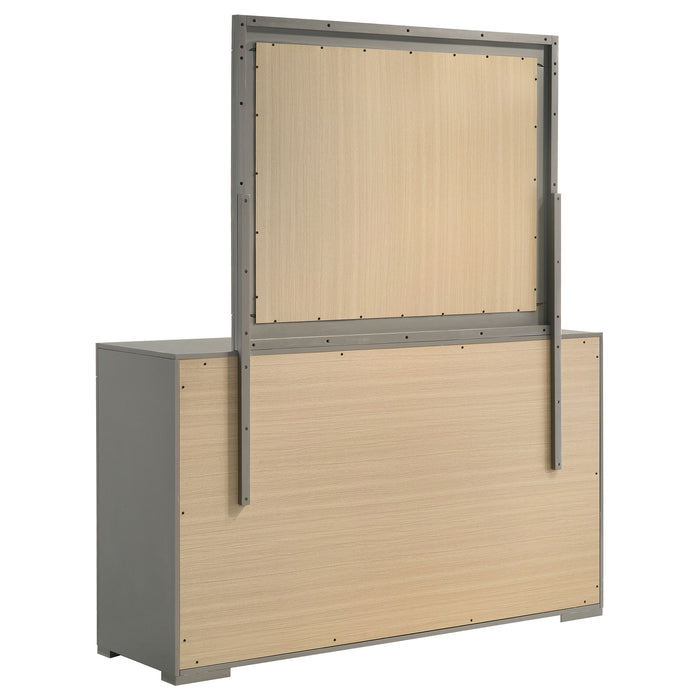 Ives Dresser With Mirror - VIP FURNITURE (NJ)