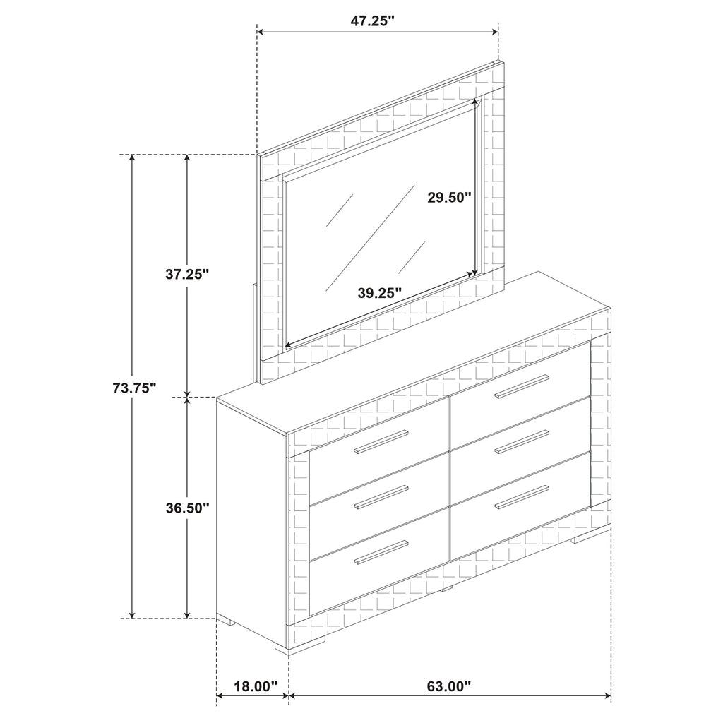 Ives Dresser with Mirror