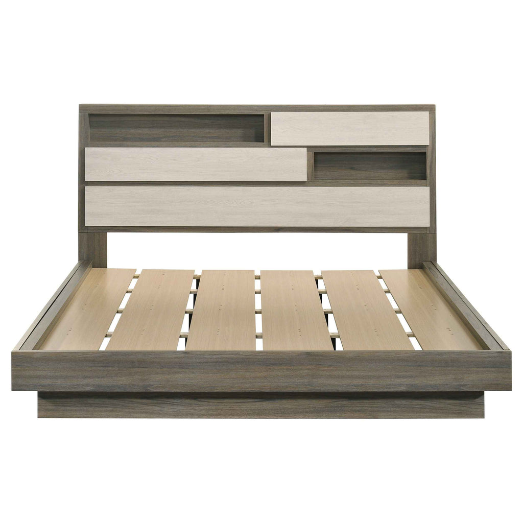 Fenwick Bookcase Platform Bed