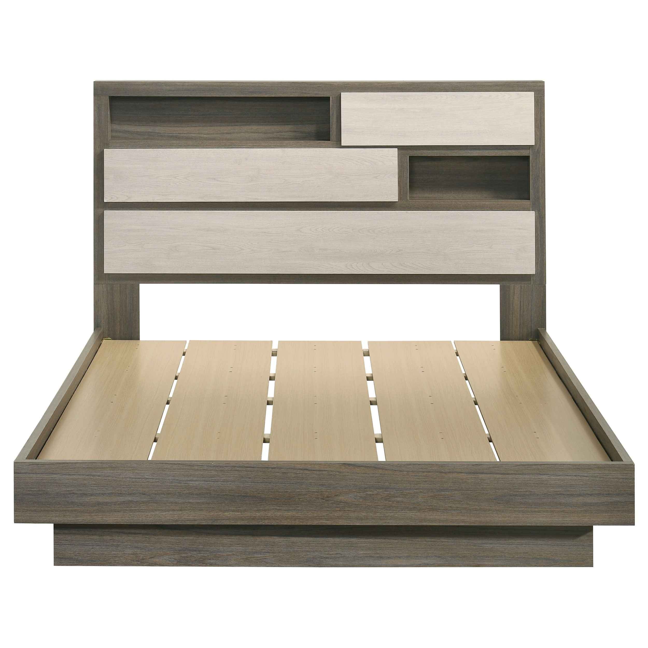 Fenwick Bookcase Platform Bed