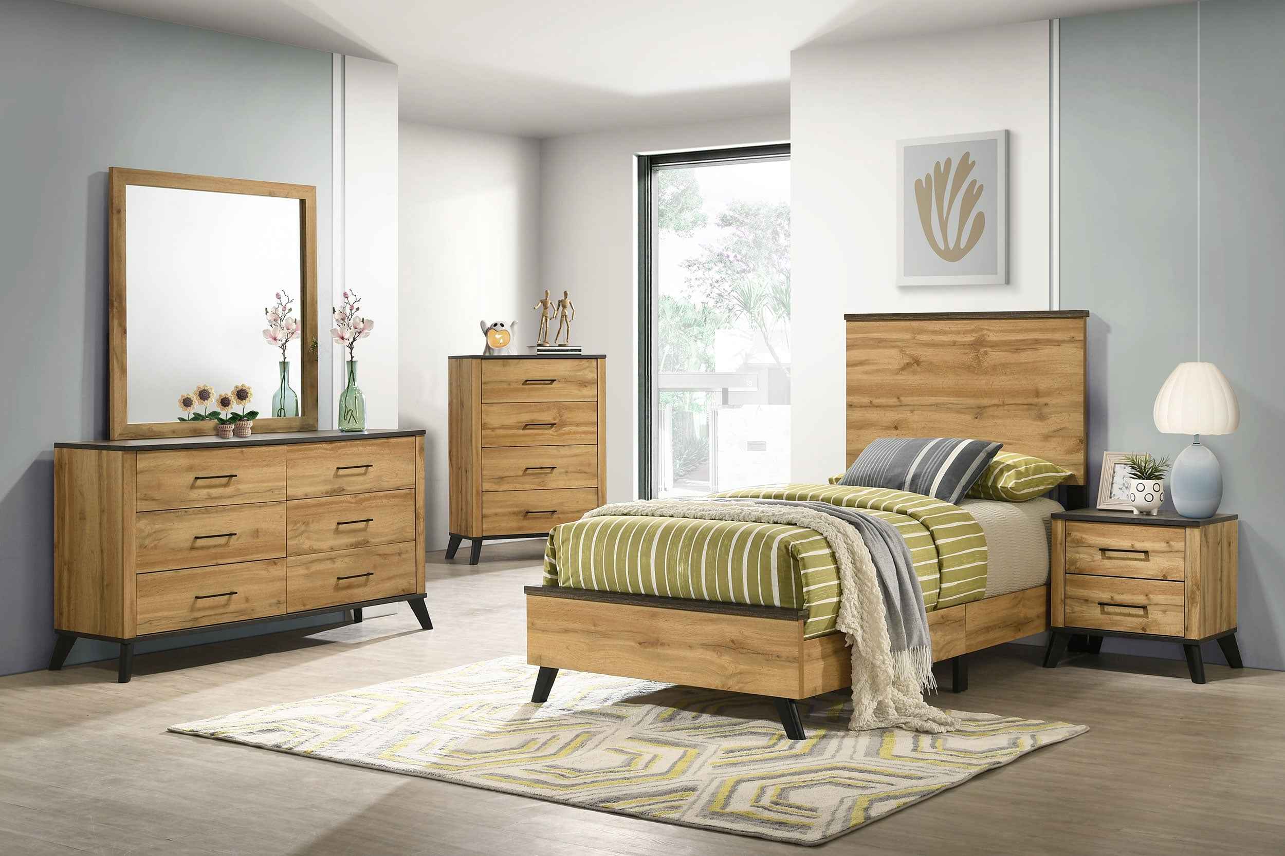Kaywood Panel Bed