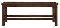 Schleiger Counter Height Bench in Dark Brown 5400-24BH