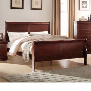 KING BED louis philippe VIP ACME