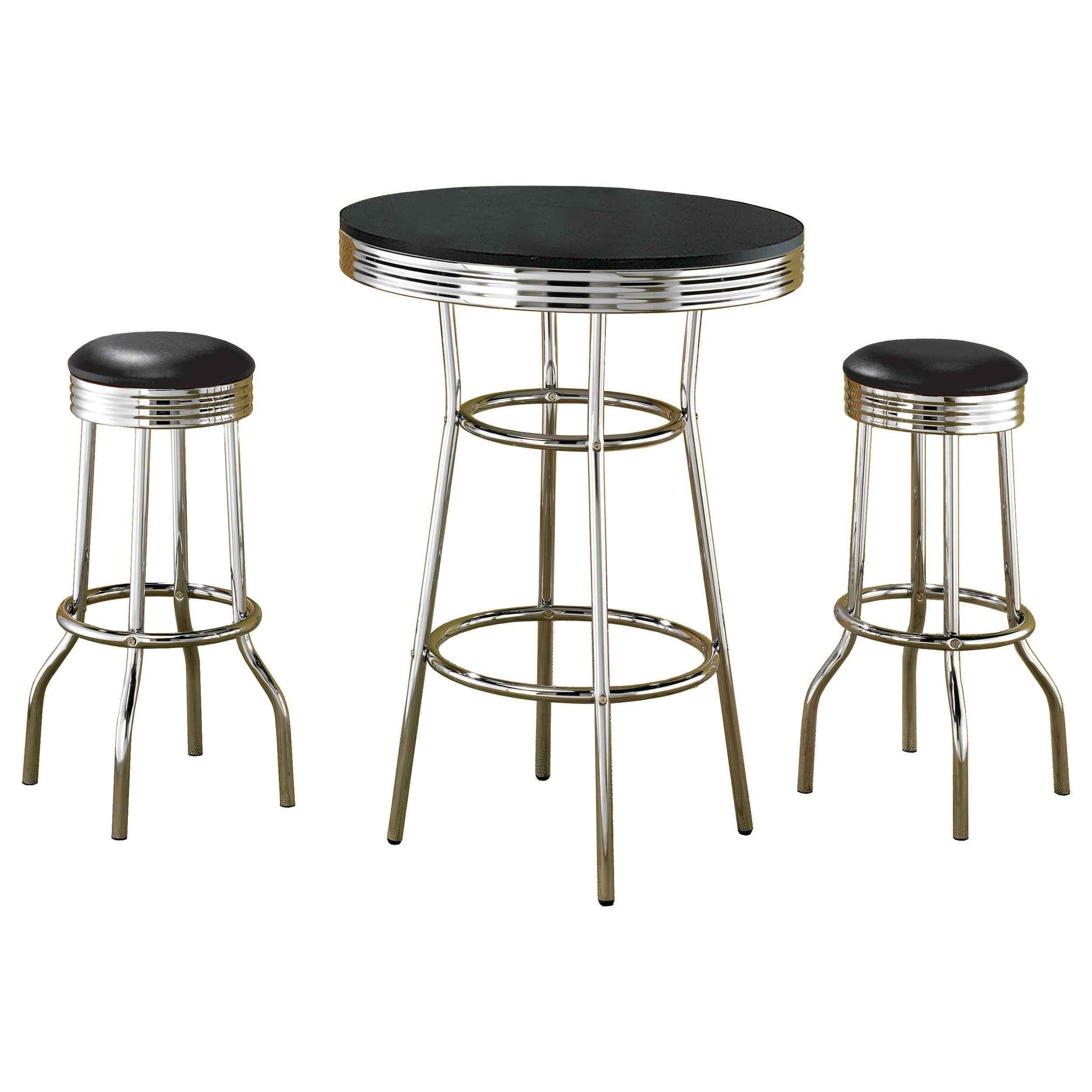 Retro Bar Table Set