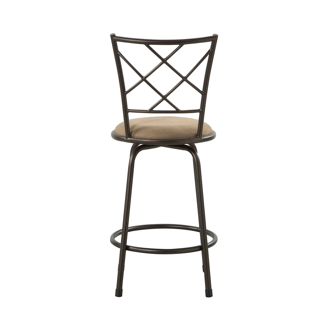 Nexus 3-PIECE PACK CONVERTIBLE SWIVEL COUNTER/PUB HEIGHT CHAIR (SET OF 3)