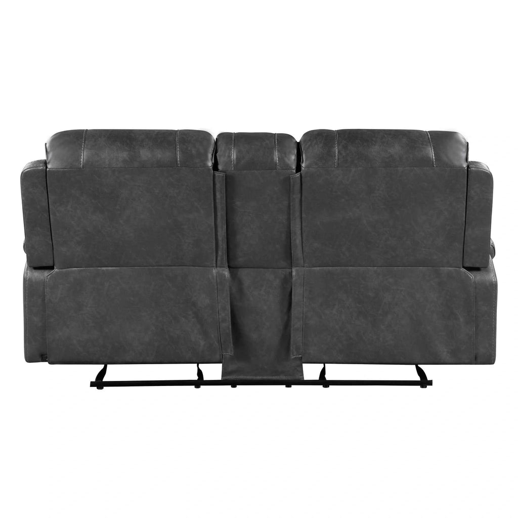 Newnan Double Glider Reclining Love Seat With Center Console