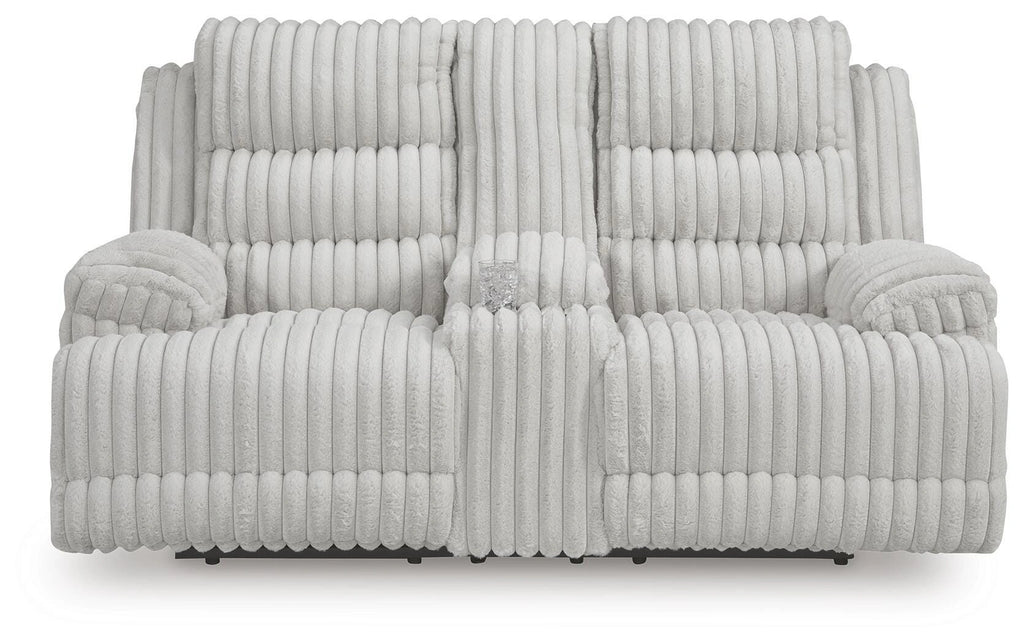 Rhines Falls Power Reclining Loveseat with Console