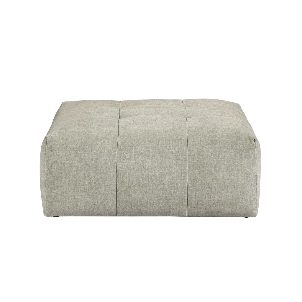 Tidal Ottoman with caster
