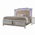 Kaitlyn CK Bed With Led and Storage