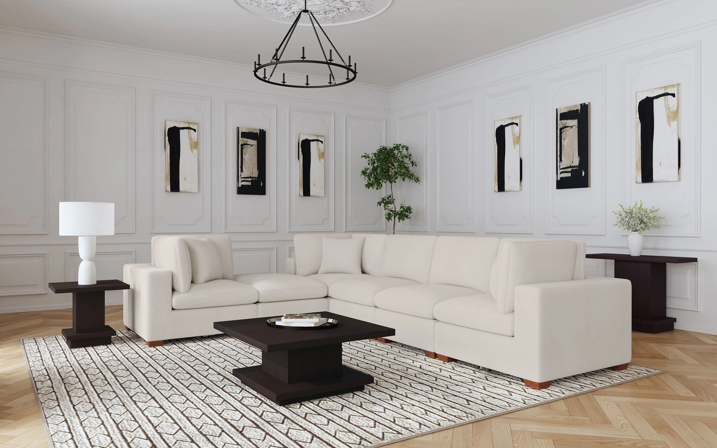 Lakeview Ottoman