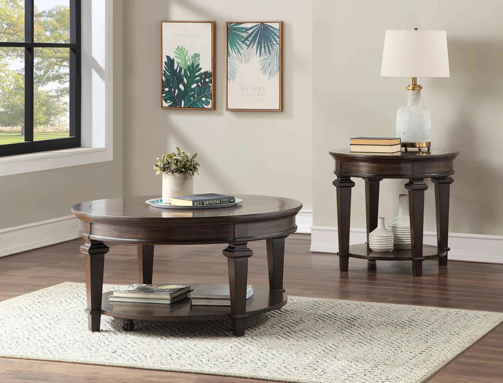Tobias Round End Table