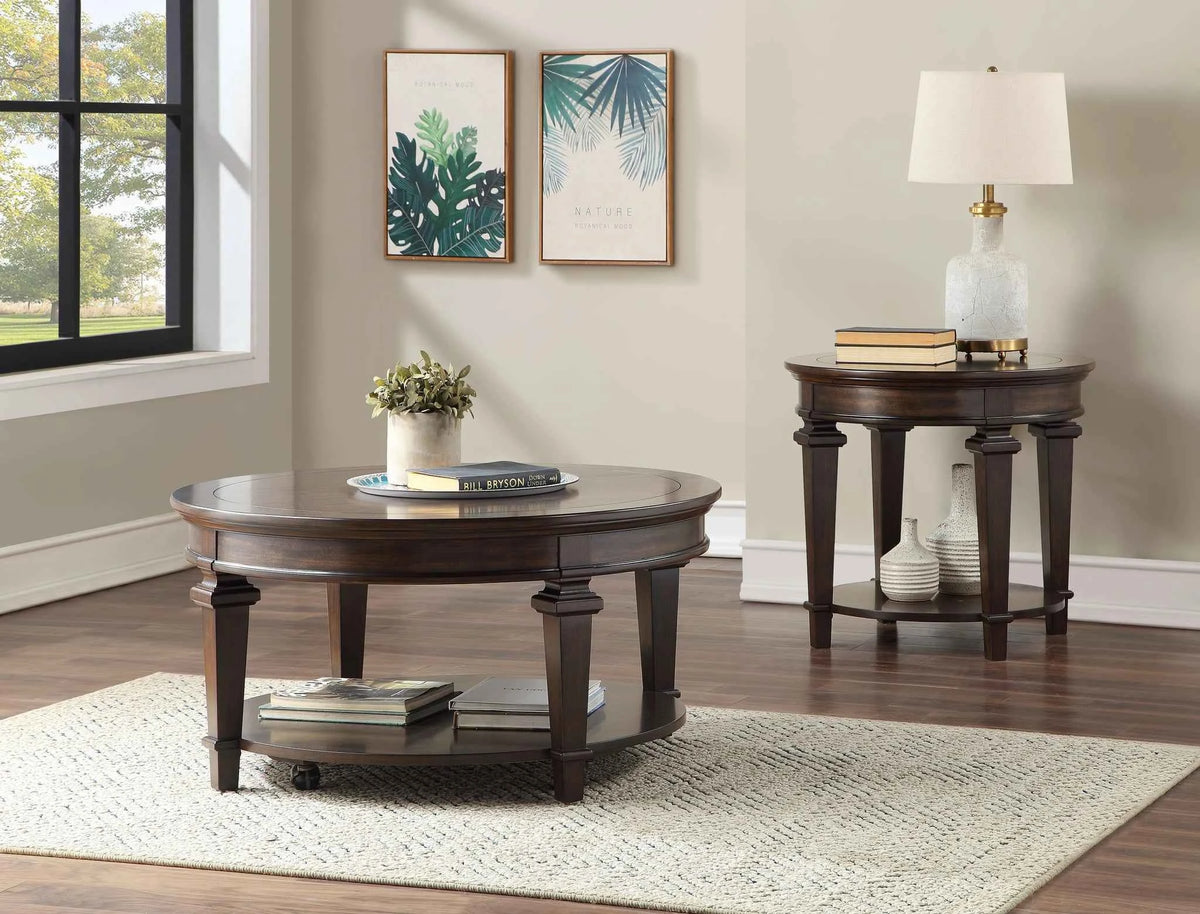Tobias Round End Table