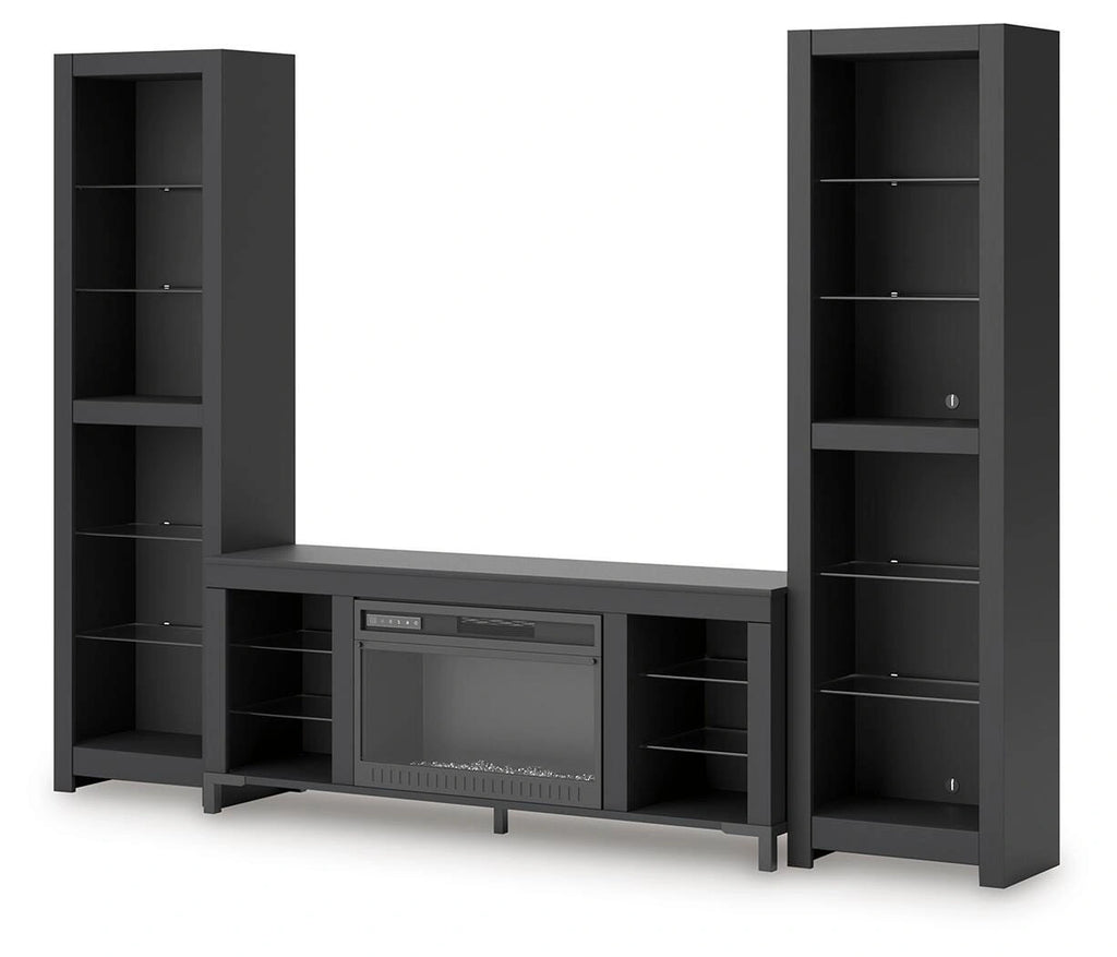 Cayberry Entertainment Center with Electric Fireplace