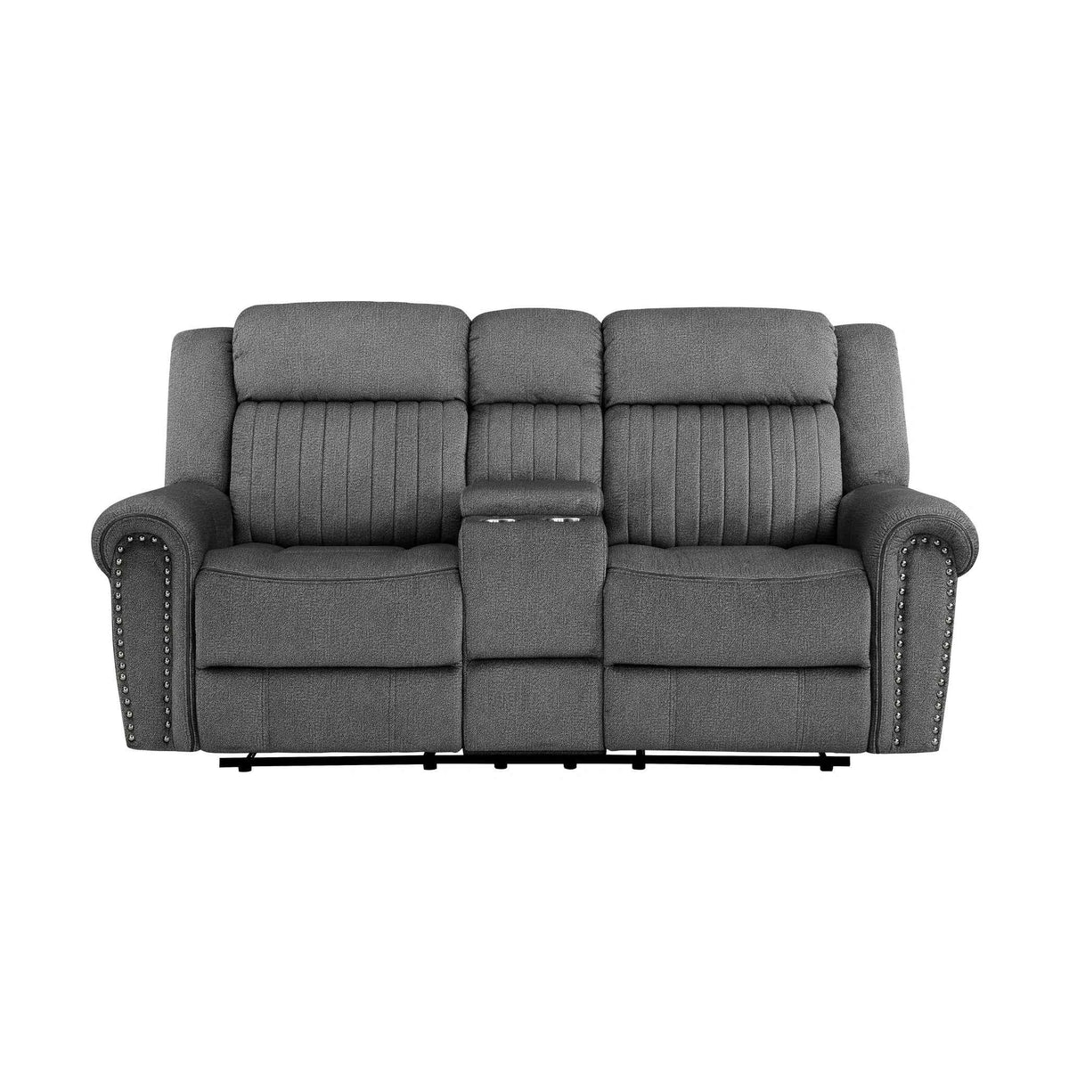 Brennen Double Reclining Love Seat With Center Console