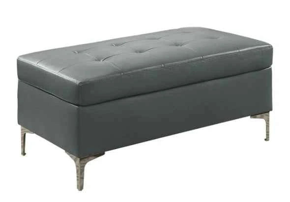 Barrington Ottoman W/Black Pu