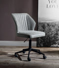 Pakuna Vintage Gray PU & Black Office Chair