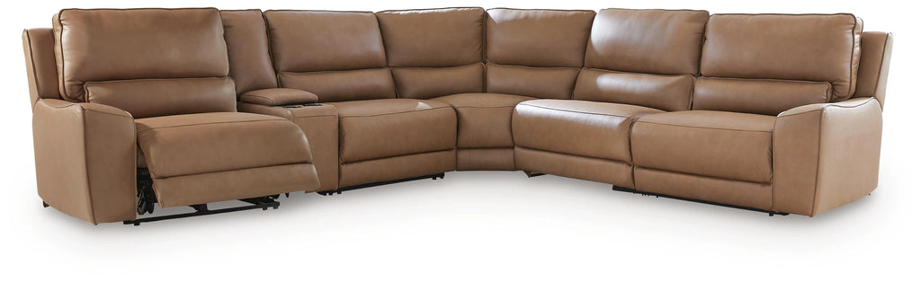 DeepWakes Reclining Sectional with Storage Console