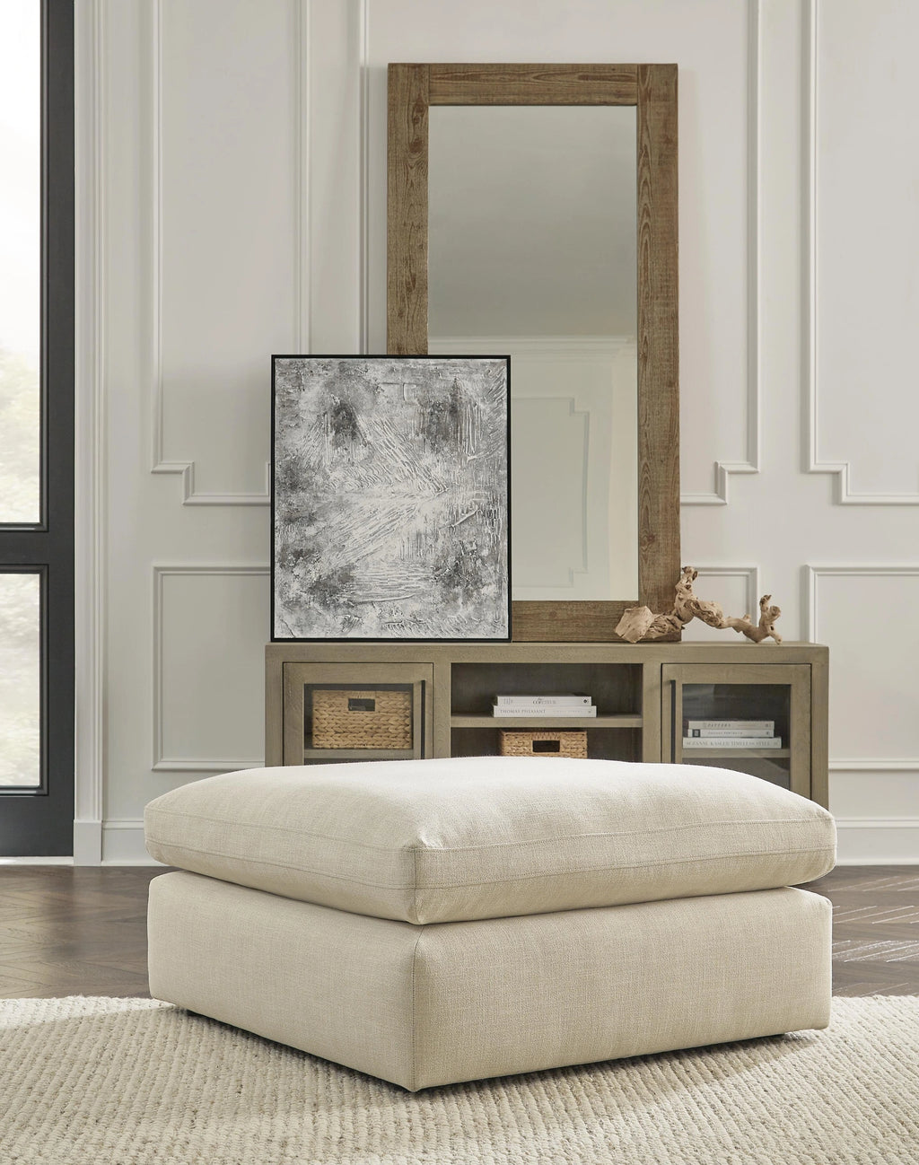 Elyza Oversized Accent Ottoman