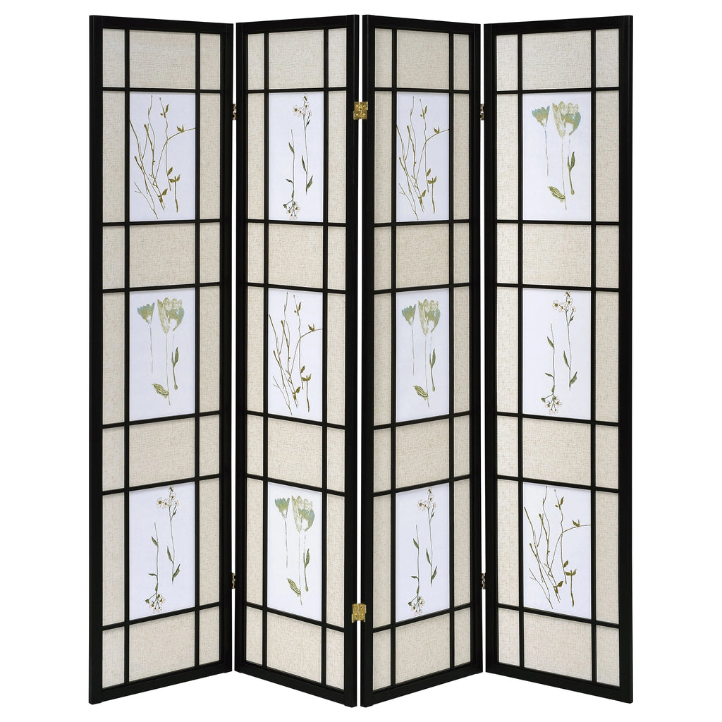Catabella Four-Panel Room Divider