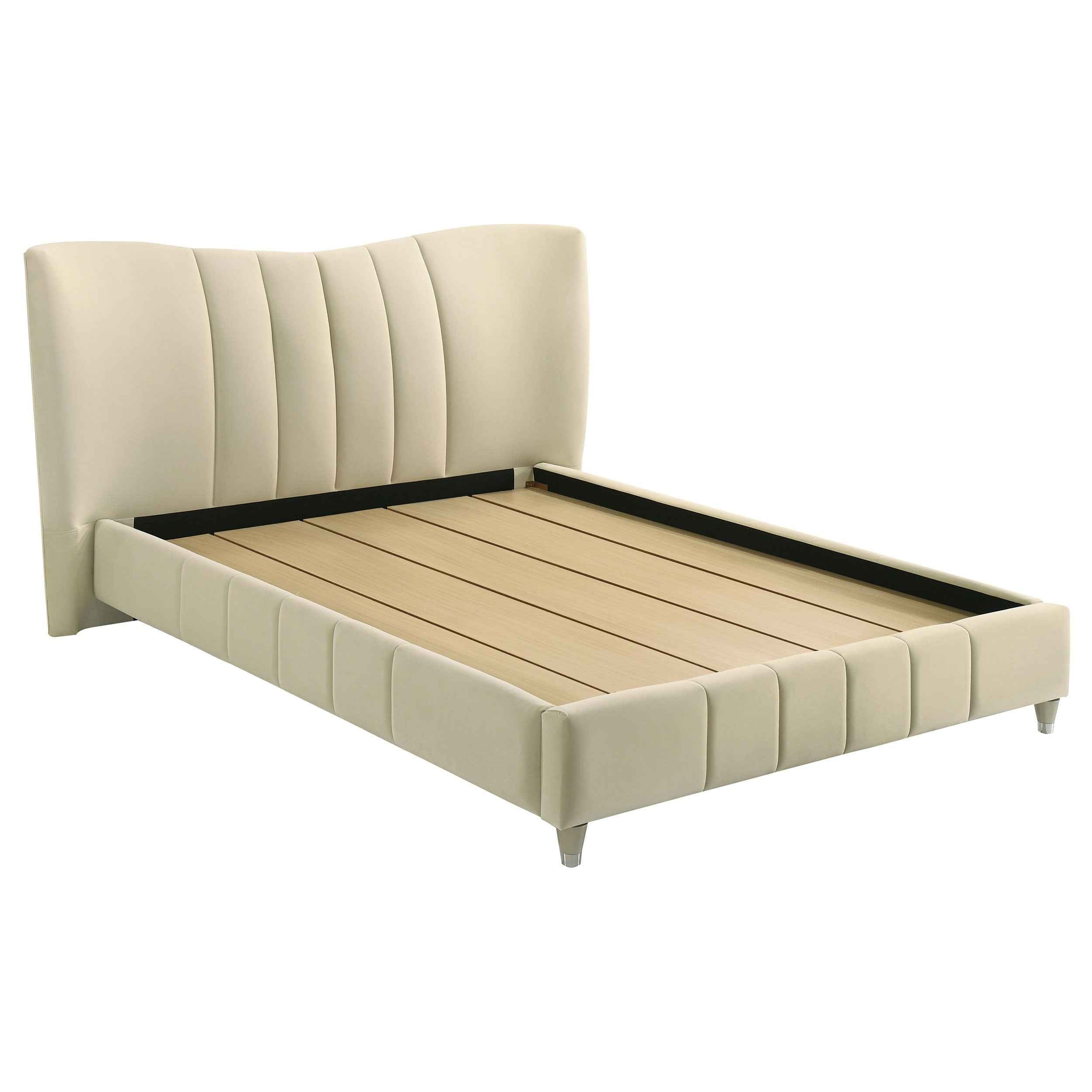 Evelyn Panel Platform Bed