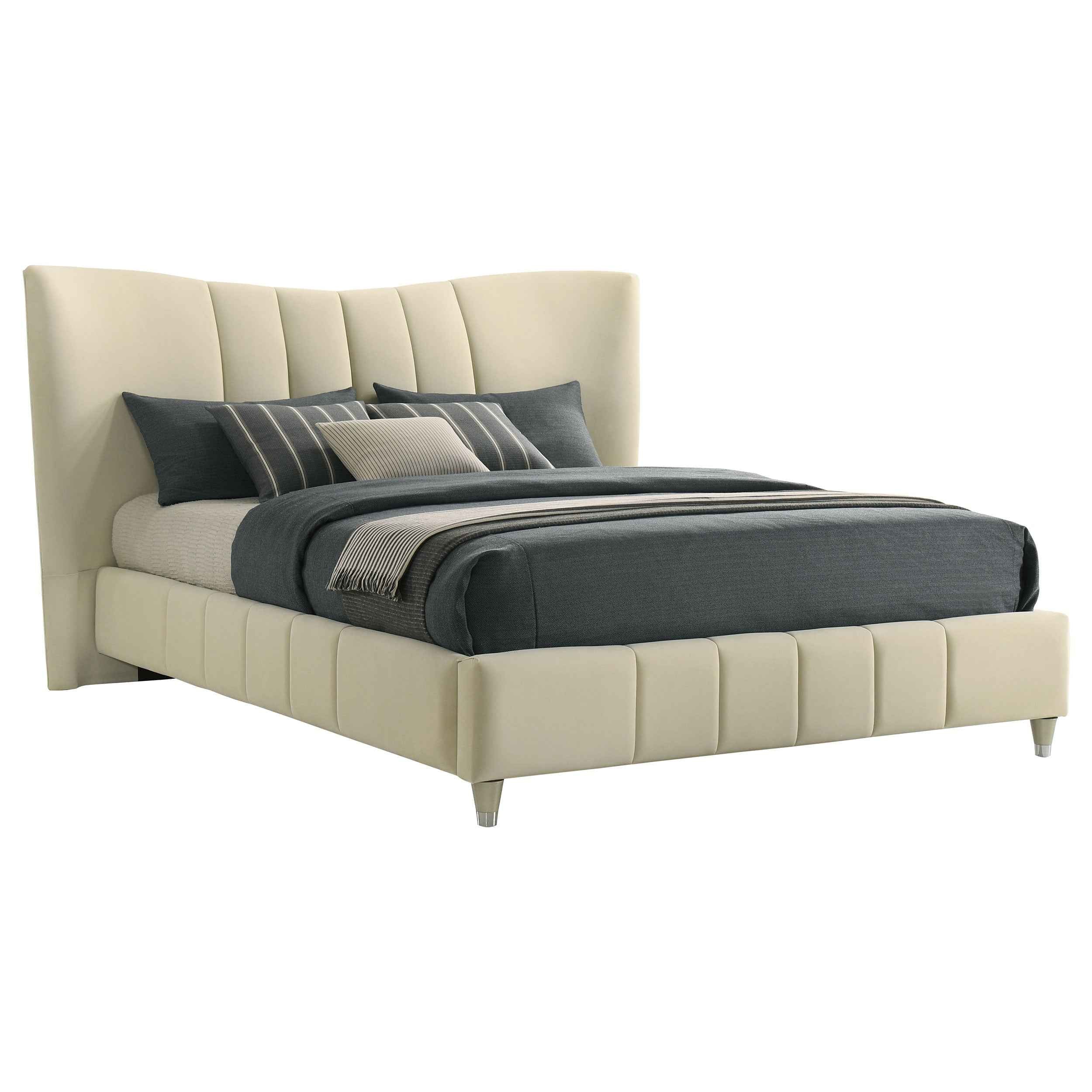Evelyn Panel Platform Bed