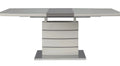 Glissand Dining Table in White & Gray 5599-71*