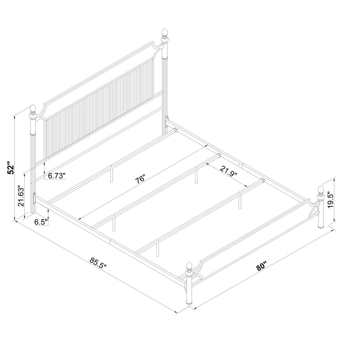 Cameron Eastern King Bed - VIP FURNITURE (NJ)