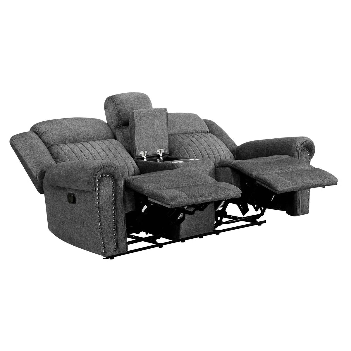 Brennen Double Reclining Love Seat With Center Console