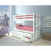 Twin/Twin Bunk Bed & Trundle WHITE VIP ACME