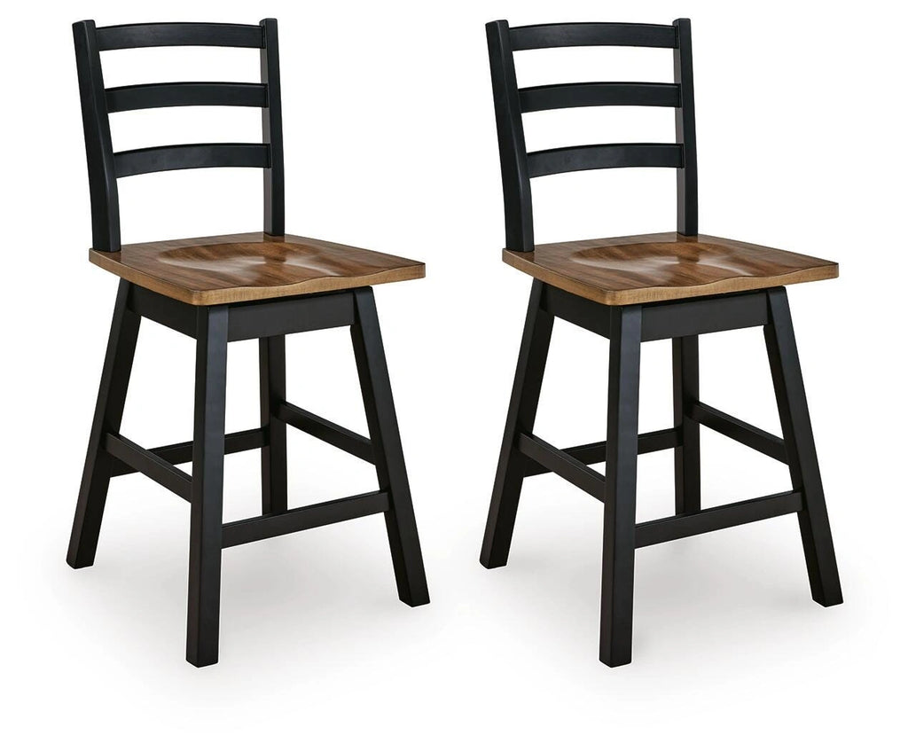Wildenauer Counter Height Swivel Barstool