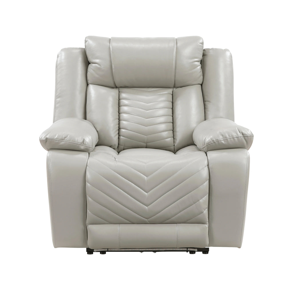 Huron Power Reclining Chair With Led And Charging Ports