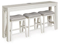 Robbinsdale Counter Height Dining Table and 3 Barstools Set