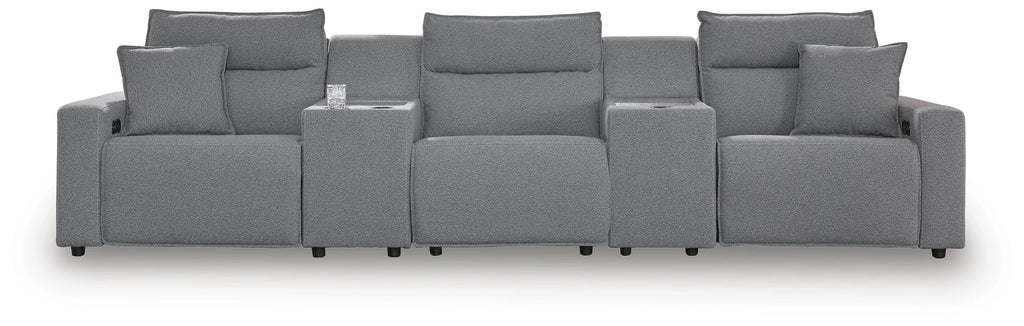 Modmax II Power Reclining Sectional with Consoles