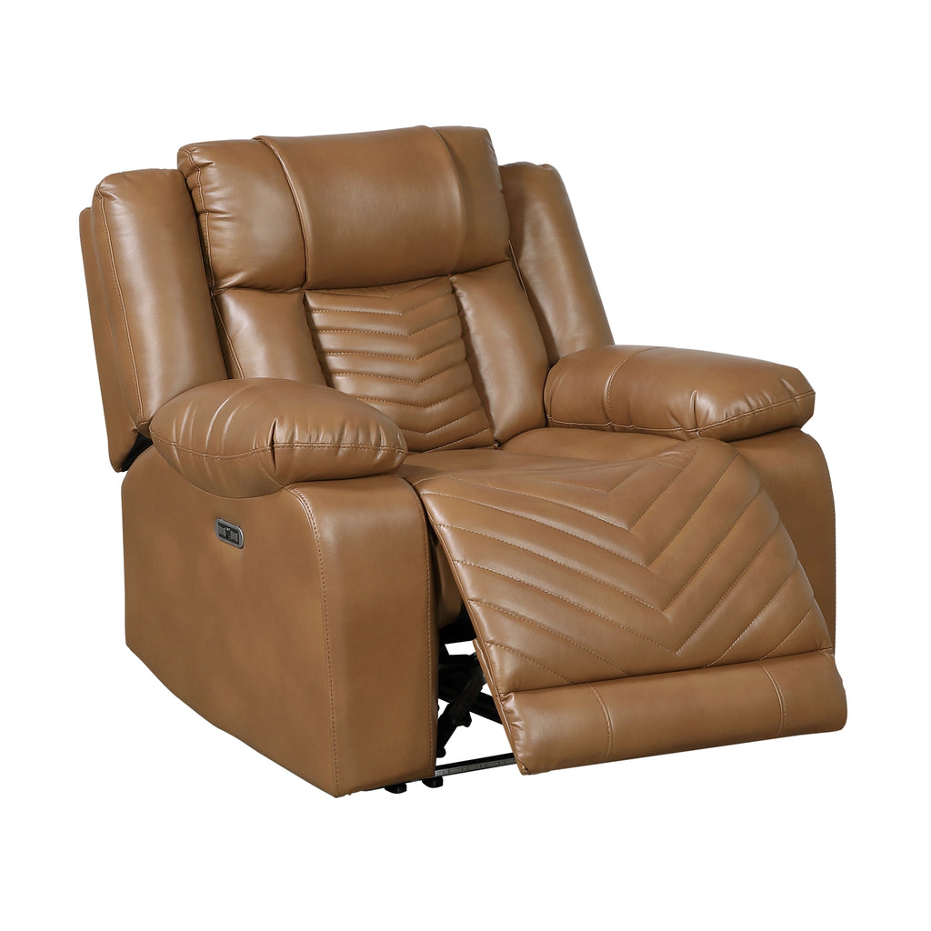 Huron Power Reclining Chair With Led And Charging Ports