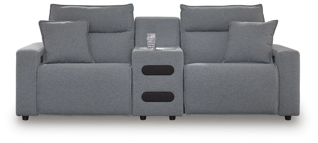 Modmax II Power Reclining Sectional with Audio Console