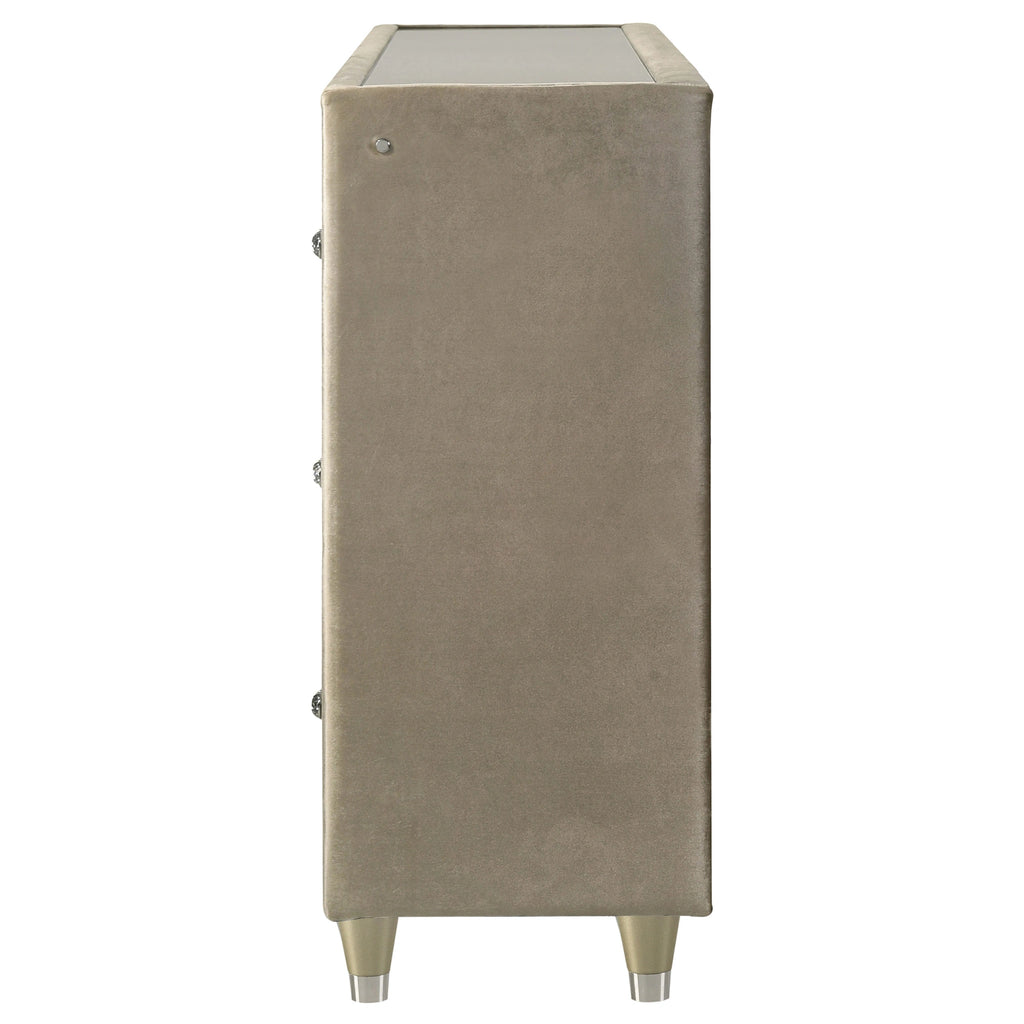 Lorient LED Dresser with Flame Visualizer