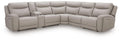 Gravier Power Reclining Sectional with Storage Console