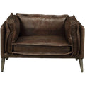 Acme Furniture Porchester Chair in Distress Chocolate 52482