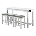 Connected 4-Piece Pack Counter Height Set - Twin